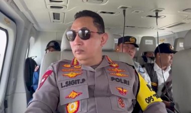 Kapolri-Pantau-Arus-Balik-Lebaran-di-Tol-Cipali-via-Udara
