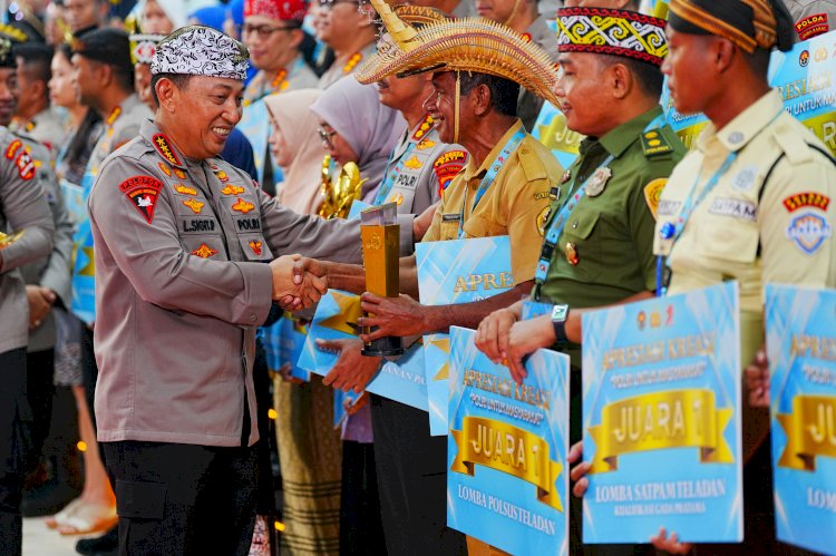 Beri Apresiasi Pemenang Kreasi Polri Untuk Masyarakat, Kapolri: Terus Kembangkan Potensi Diri