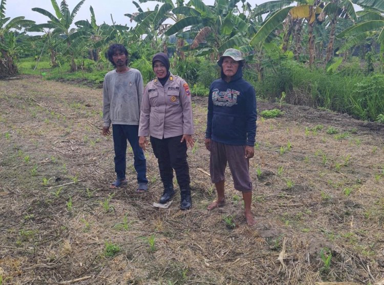 Polsek Gedangan Masifkan Pendampingan Ketahanan Pangan