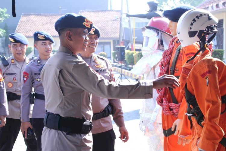 Brimob Polda Jatim Siagakan Personel dan Alsus SAR Antisipasi Karhutla