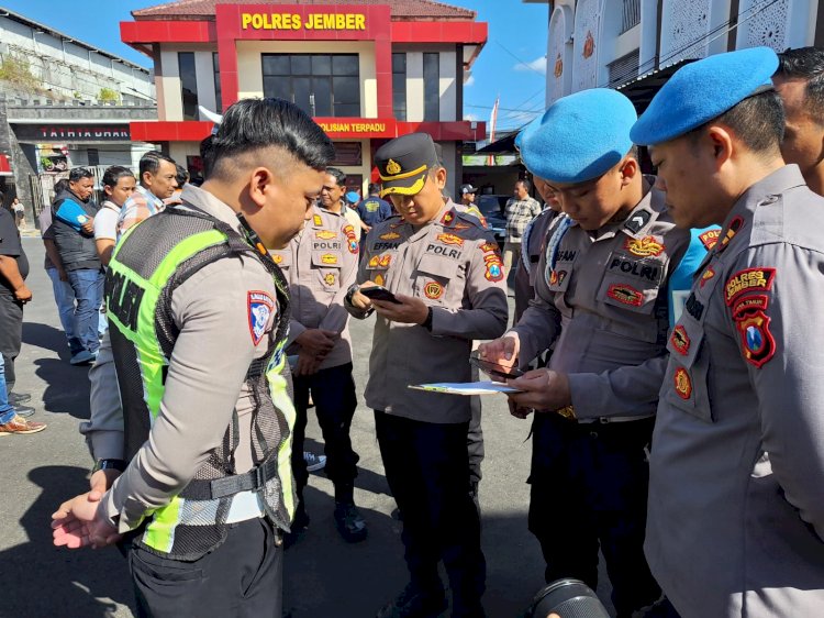 Wujudkan Institusi Bersih, Propam Polda Jatim Gelar Deteksi Dini Narkoba dan Judi Online di Polres Jember